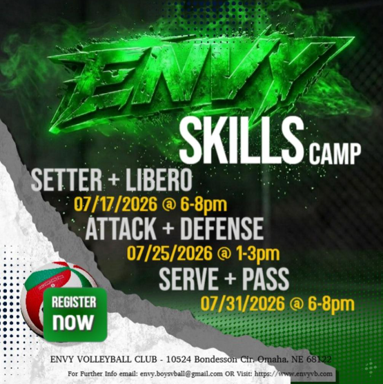 Envy Skills Camp flyer