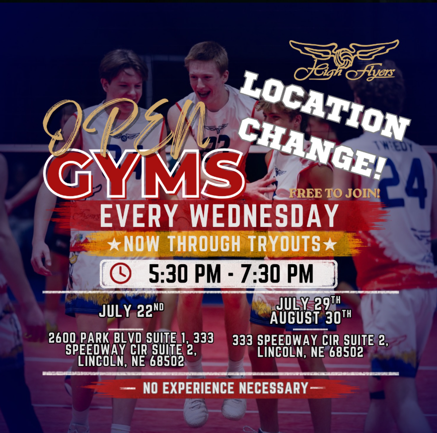 High Flyers Open Gyms flyer